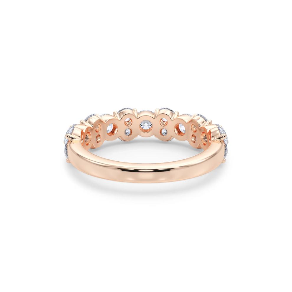  Lab Grown Diamond Anniversary Band in 14K Rose Gold (2ct. tw.) – Image 4 of 5