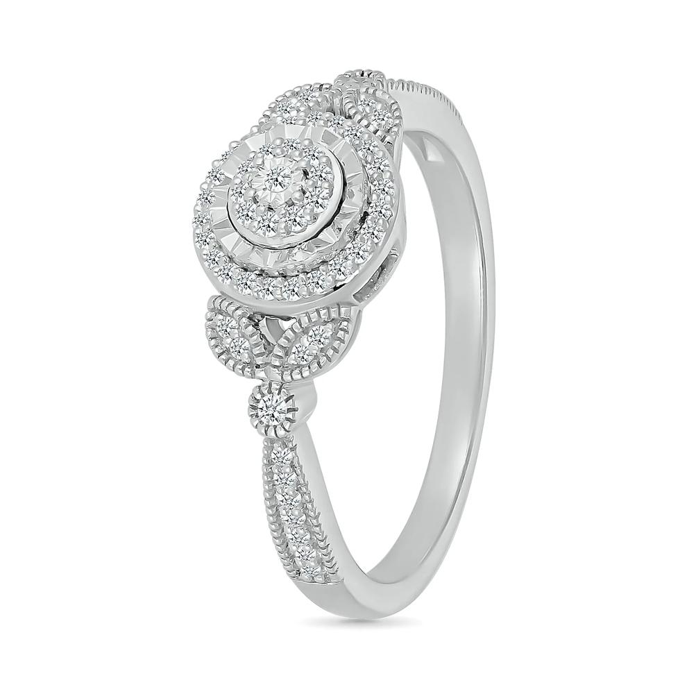 Diamond Promise Ring in Sterling Silver (1/6 ct. tw.) – Image 5 of 5