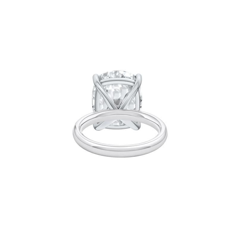 Lab Grown Diamond Elongated Cushion-Cut Engagement Ring in Platinum &#40;9 ct. tw.&#41; – Image 4 of 4