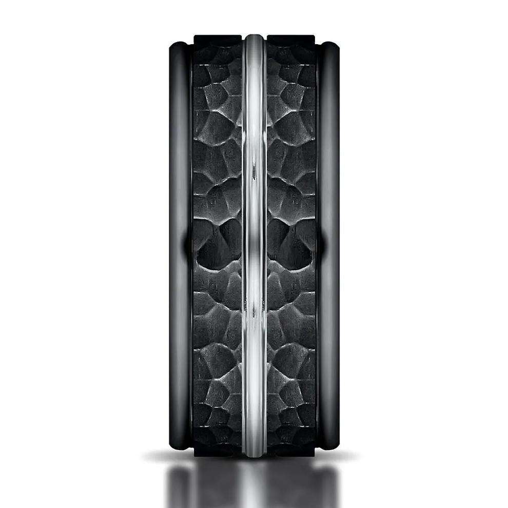 Men's Band in Black Cobalt, 8MM – Image 3 of 3