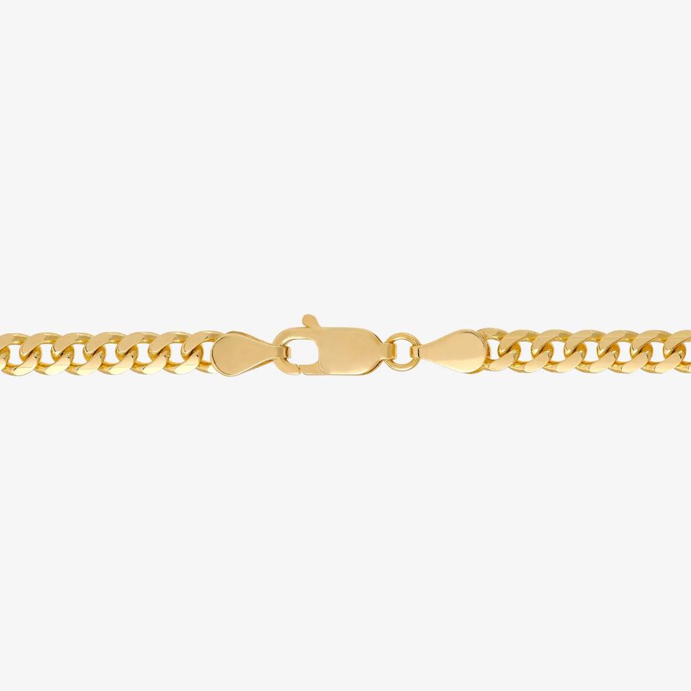 Miami Cuban Chain in 14K Yellow Gold – Image 2 of 2
