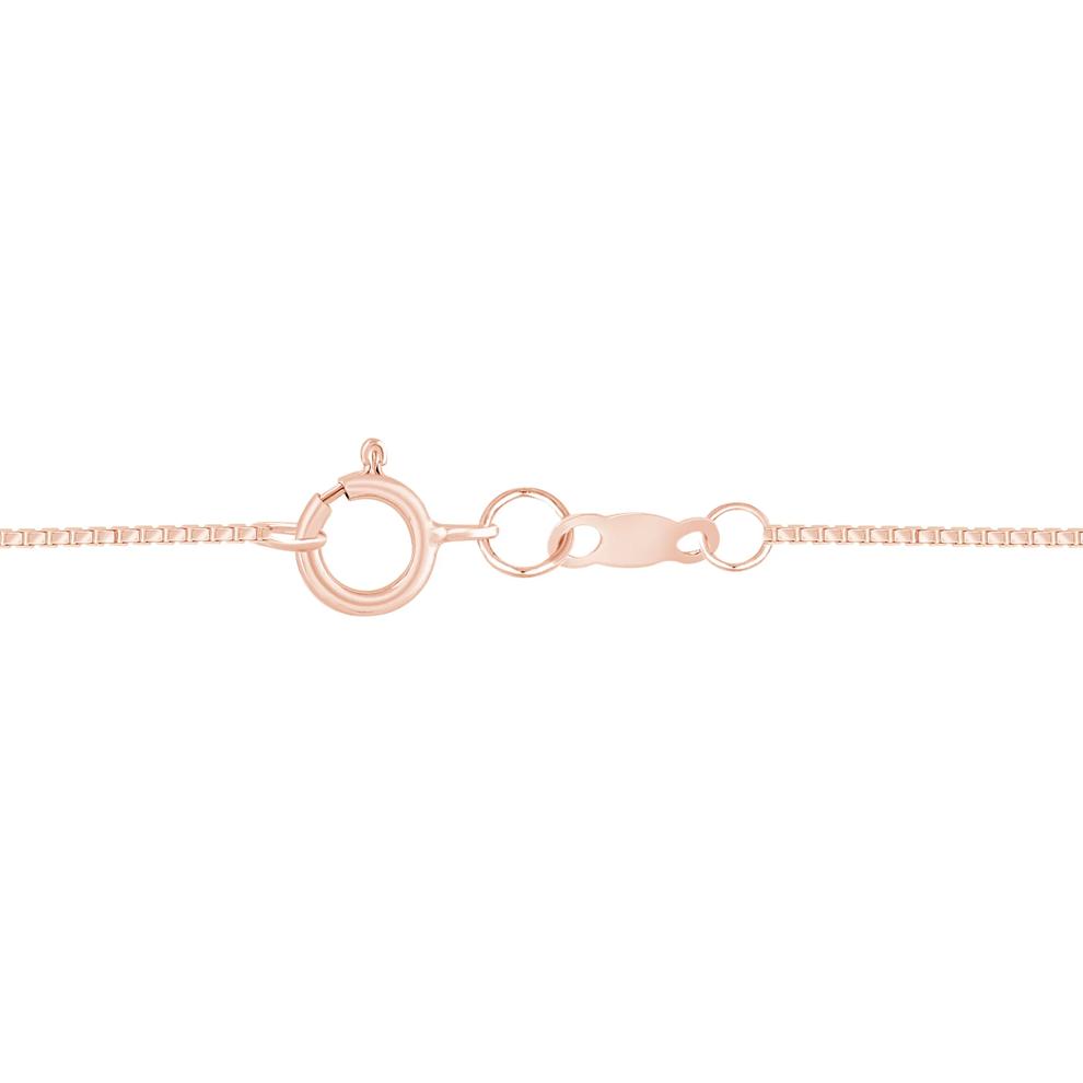 Diamond Starra Pendant in 14K Rose Gold (1/10 ct. tw.) – Image 3 of 3