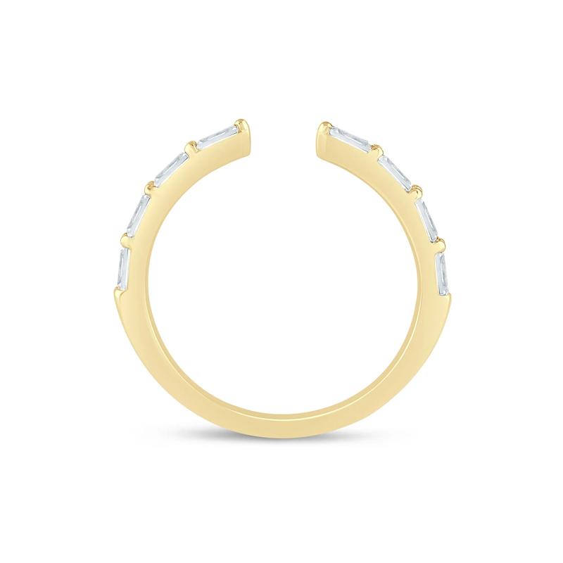 Lab Grown Diamond Open Band in 14K Yellow Gold &#40;1/4 ct. tw.&#41; – Image 2 of 3