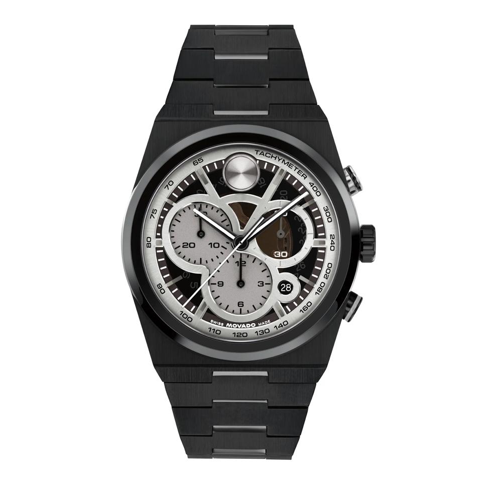 Men's Quest Watch in Black-Tone Stainless Steel – Image 1 of 3