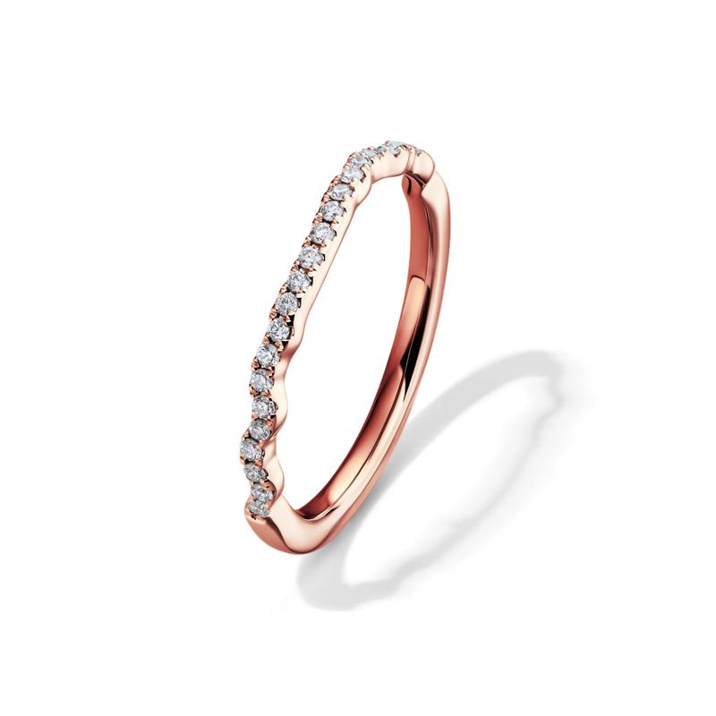 Alice Lab Grown Diamond Bridal Set in 14K Rose Gold &#40;1 3/8 ct. tw.&#41; – Image 6 of 6