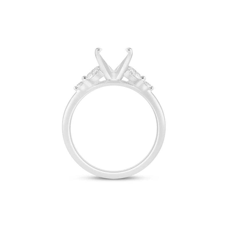 Lab Grown Diamond Semi-Mount in 14K White Gold &#40;1/3 ct. tw.&#41; &#40;Setting Only&#41; – Image 2 of 5