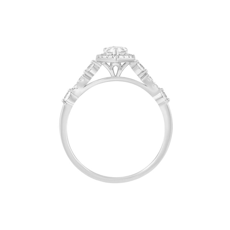 Diamond Engagement Ring in Platinum &#40;3/4 ct. tw.&#41; – Image 2 of 3