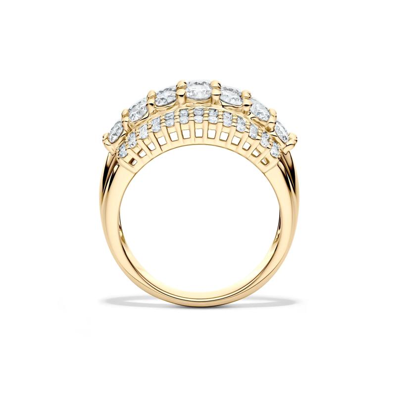 2 ct. tw. Diamond Band in 10K Yellow Gold – Image 2 of 4
