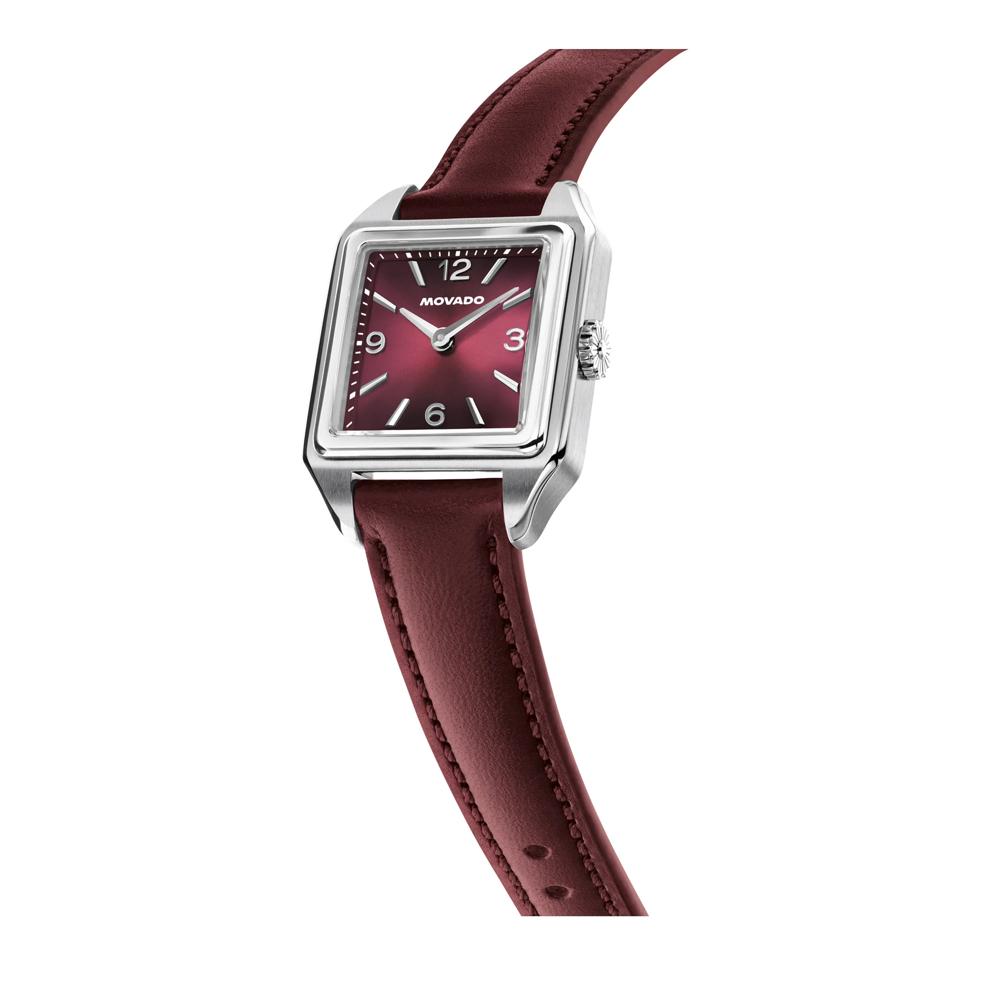 Ladies' Heritage 1917 Watch in Red Leather and Stainless Steel – Image 2 of 3