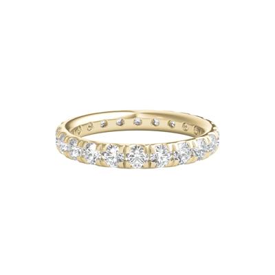 Lab Grown Diamond Comfort Fit Eternity Band in 14K Yellow Gold (2 ct. tw.)