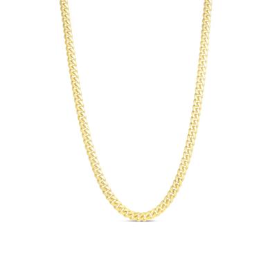Miami Cuban Link Chain in 10K Yellow Gold, 22"