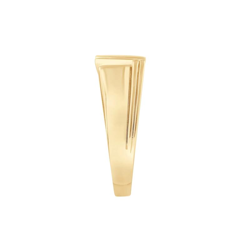 Men&rsquo;s Lab Grown Diamond Ring in 10K Yellow Gold &#40;1/3 ct. tw.&#41; – Image 2 of 2