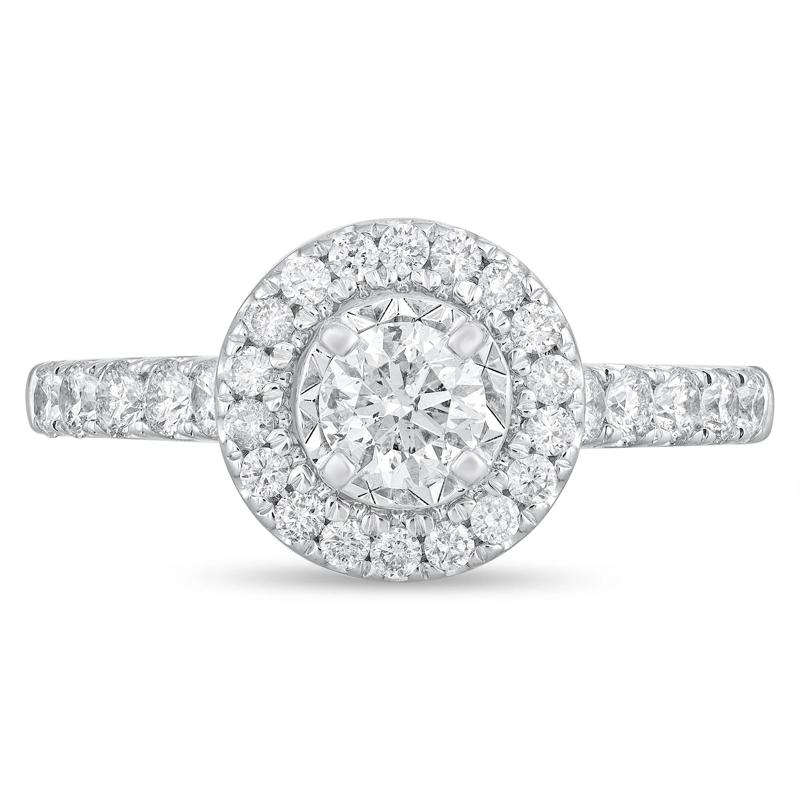 Diamond Engagement Ring in 14K White Gold (1 ct. tw.) – Image 1 of 3