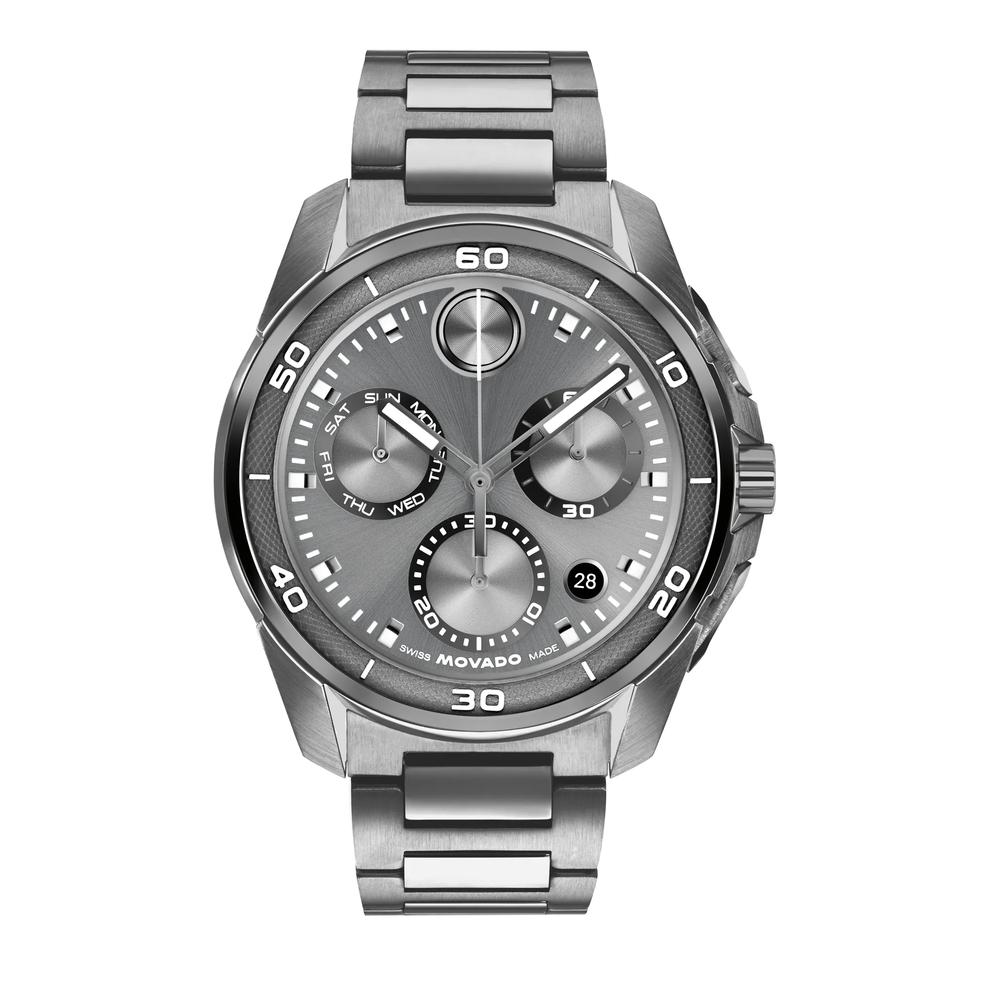 Men's Verso S Watch in Gray-Tone Stainless Steel, 44mm – Image 1 of 3
