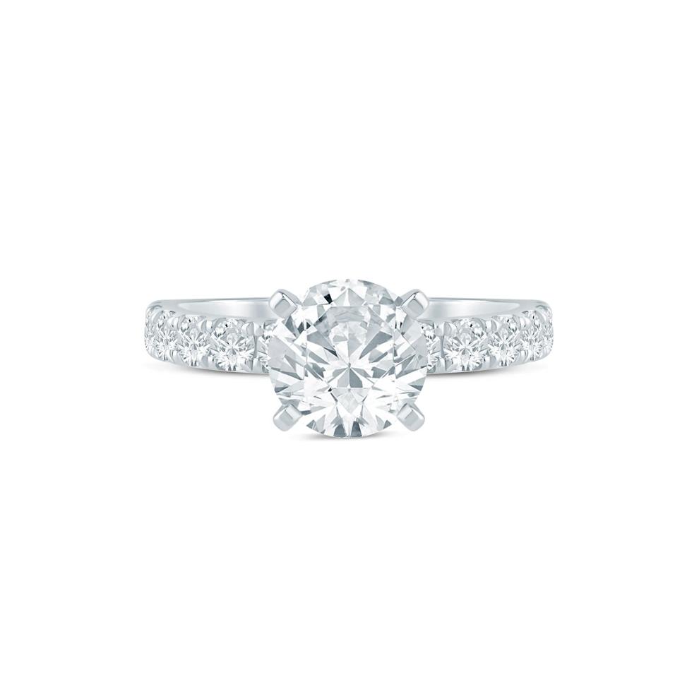 Diamond Semi-Mount Engagement Ring in 14K White Gold (3/4 ct. tw.) (Setting Only) – Image 1 of 6