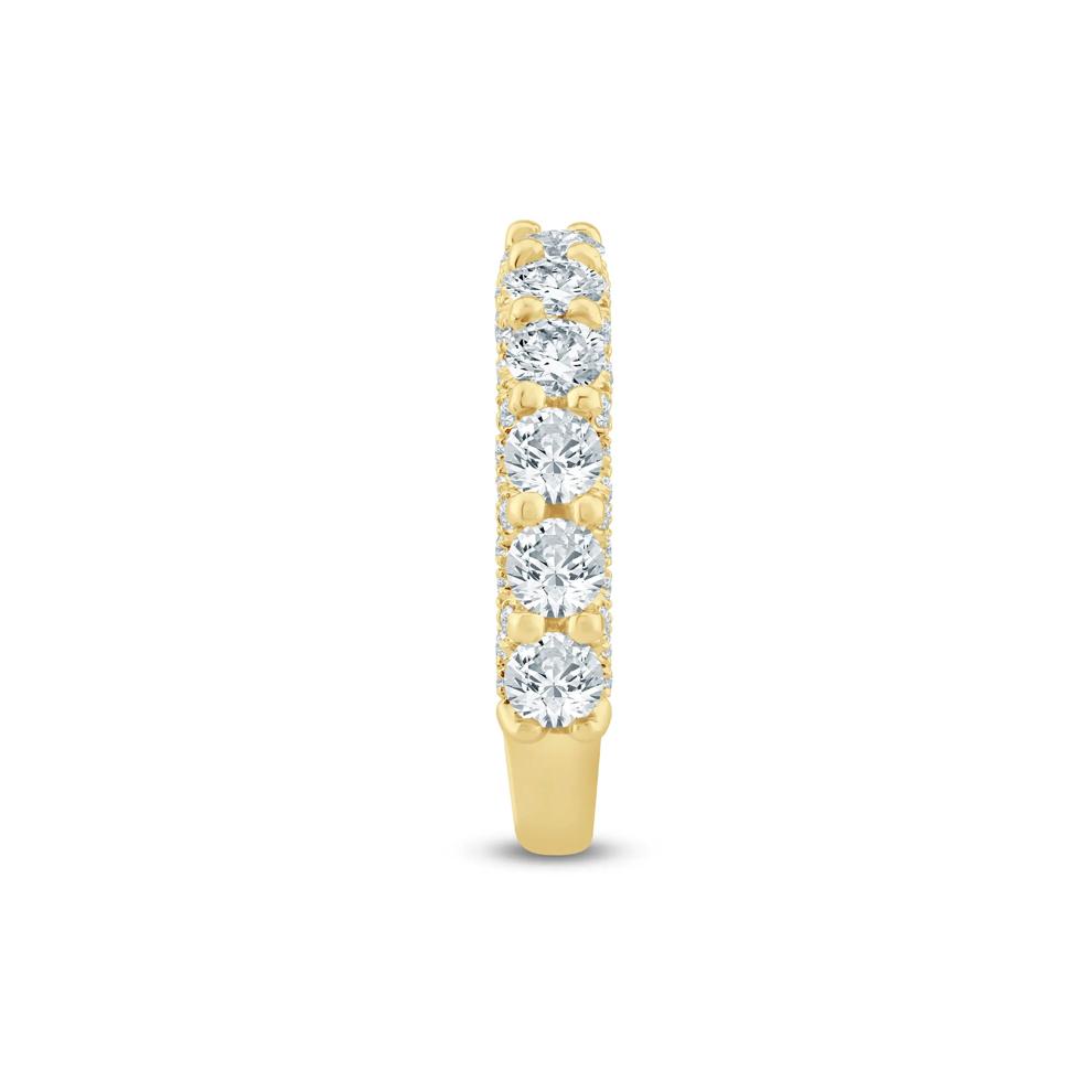 Lab Grown Diamond Wedding Band in 14K Yellow Gold (2 ct. tw.) – Image 3 of 3