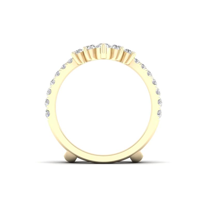 Lab Grown Diamond Ring Enhancer in 14K Yellow Gold (1 ct. tw.) – Image 2 of 4