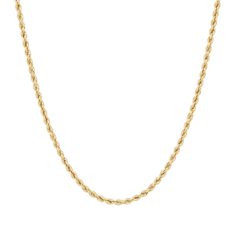 Hollow Rope Chain and Bracelet Box Set in 10K Yellow Gold – Image 2 of 5