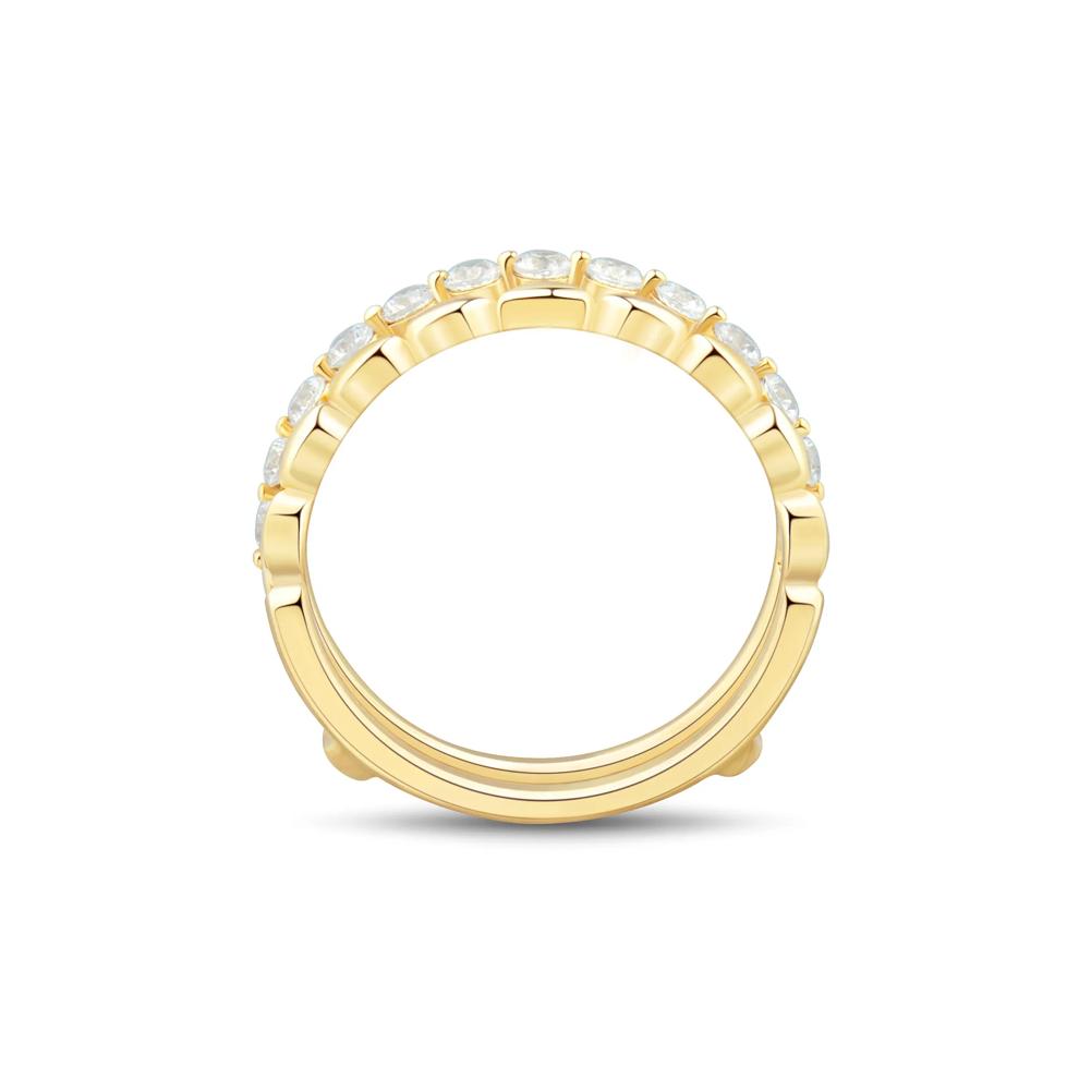 Lab Grown Diamond Insert in 14K Yellow Gold (1/2 ct. tw.) – Image 3 of 3