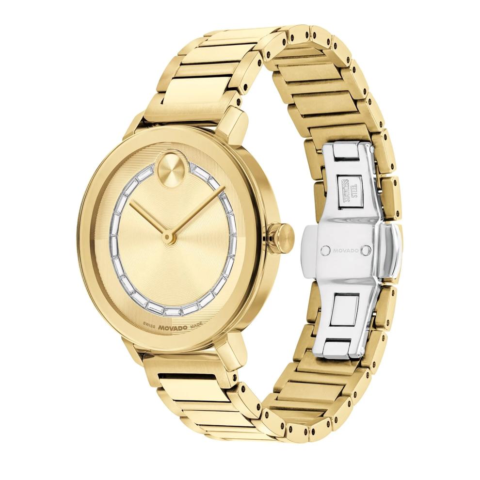 Ladies' Bold Evolution Watch in Gold-Tone Stainless Steel, 34MM – Image 2 of 3