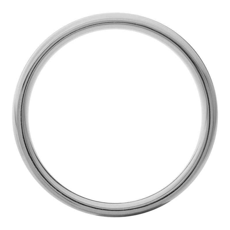 Men&rsquo;s Lapis Mosaic Inlay Wedding Ring in Tantalum, 7MM – Image 2 of 3