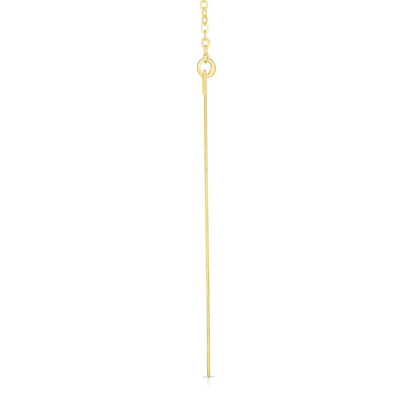 &quot;D&quot; Initial Necklace in 14K Yellow Gold – Image 2 of 3