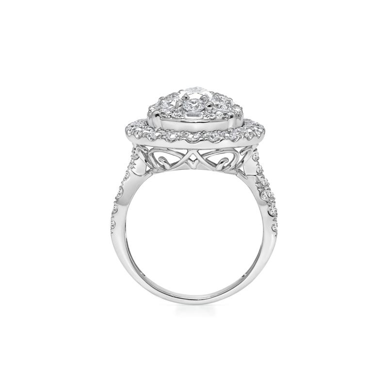 Lab Grown Diamond Composite Ring in 10K White Gold &#40;3 ct. tw.&#41; – Image 2 of 3