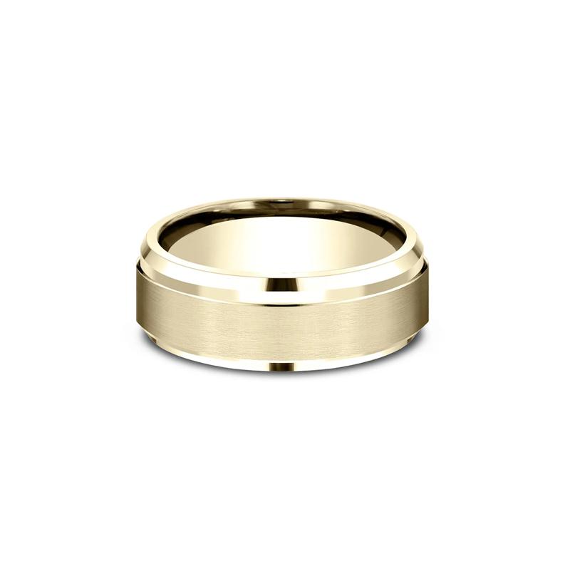 Men's Band in 10K Yellow Gold, 8MM – Image 1 of 3
