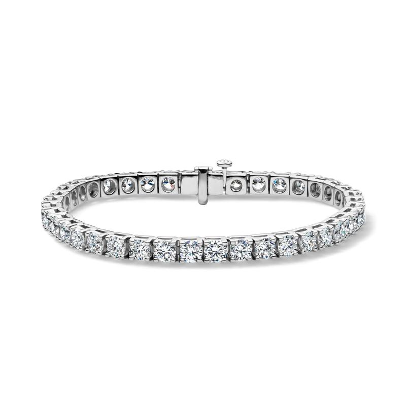 Lab Grown Diamond Tennis Bracelet in 14K White Gold (10 ct. tw.) – Image 1 of 1