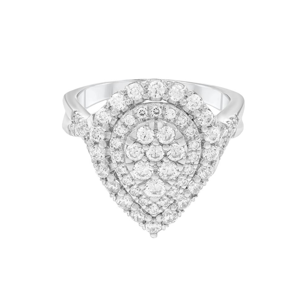 Diamond Engagement Ring in 10K White Gold (1 ct. tw.) – Image 1 of 3