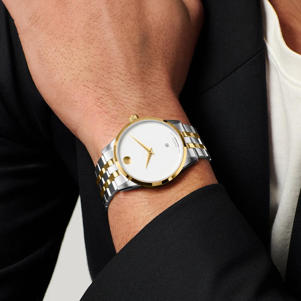 Men's Museum Classic Watch in Two-Tone Stainless Steel – Image 4 of 4