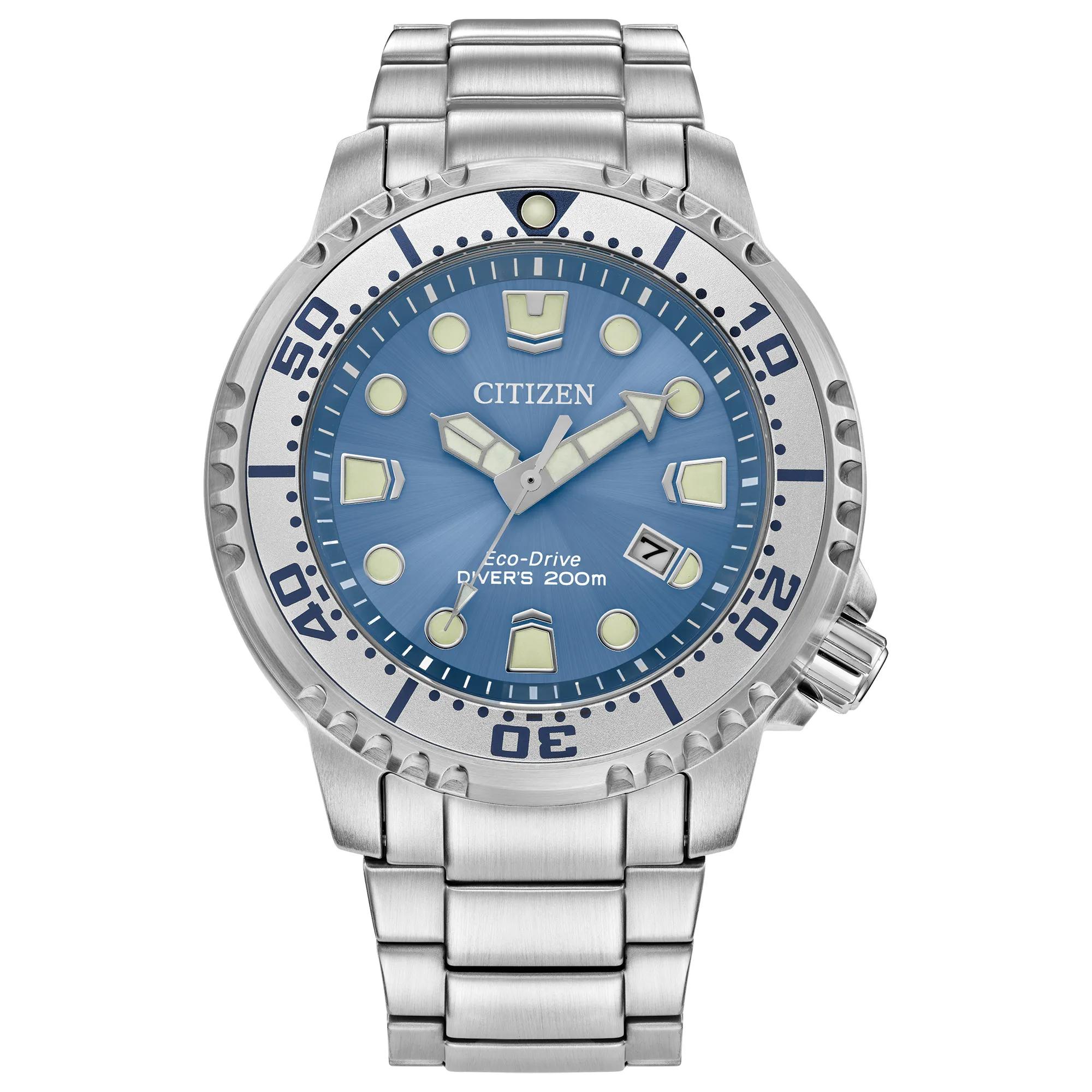 時計 CITIZEN Eco-Drive Diver 200m Amazon.com: Citizen Promaster Dive Eco-Drive Watch, 3-Hand