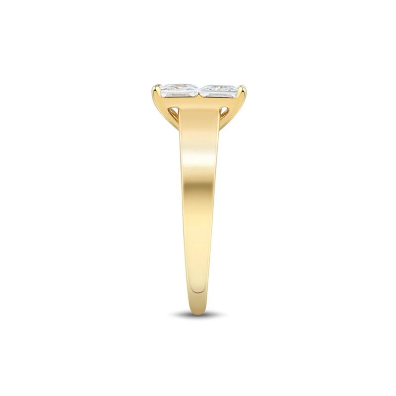 Lab Grown Diamond Composite Engagement Ring in 10K Yellow Gold &#40;3 ct. tw.&#41; – Image 3 of 3