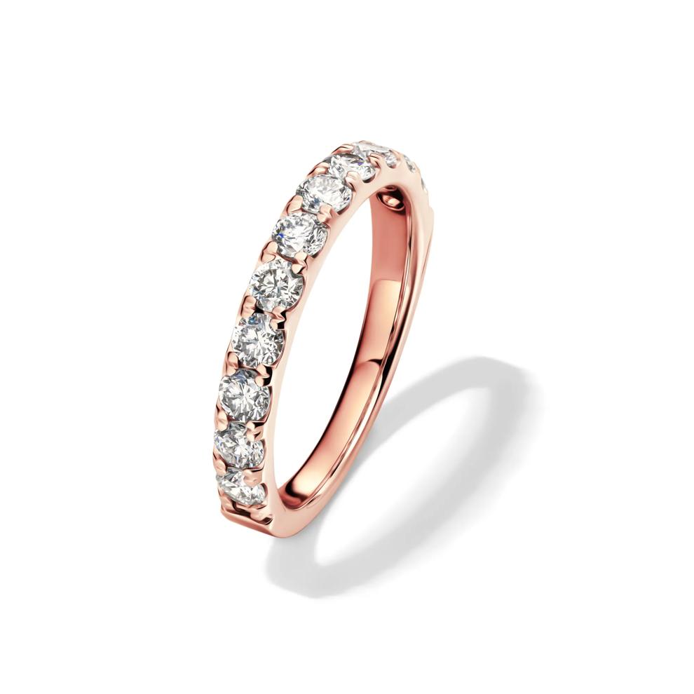 Diamond Anniversary Band in 14K Rose Gold (1/2 ct. tw.) – Image 4 of 4