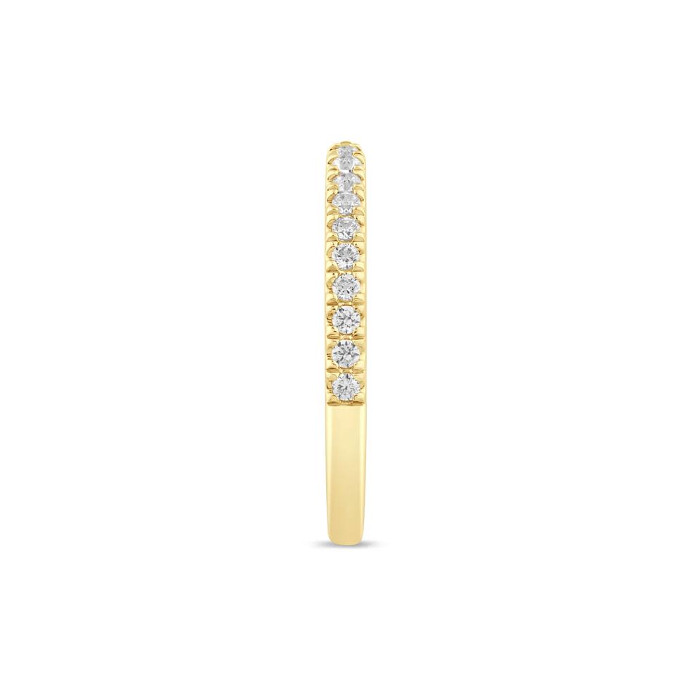 Lab Grown Diamond Open Band in 14K Yellow Gold (1/4 ct. tw.) – Image 3 of 3