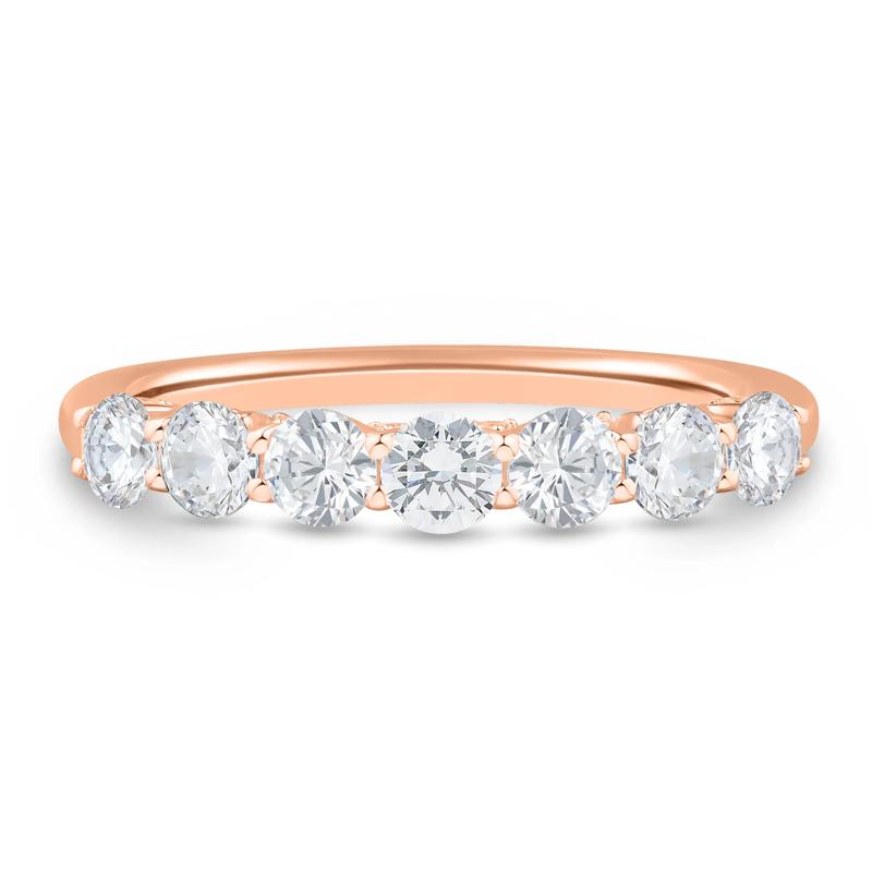 Lab Grown Diamond Band in 14K Rose Gold &#40;1 ct. tw.&#41; – Image 6 of 6