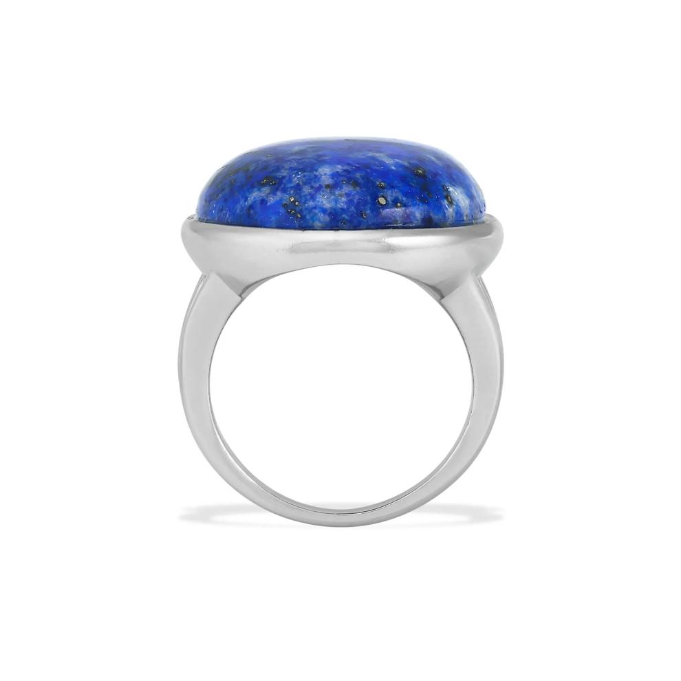 Blue Lapis Ring in Sterling Silver – Image 2 of 4