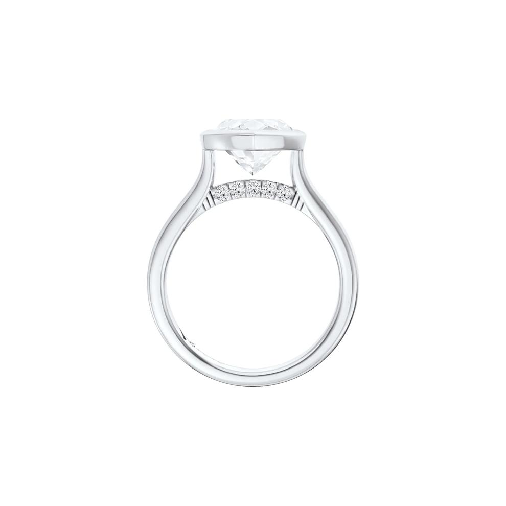 Monroe Lab Grown Diamond Marquise Engagement Ring in 14K White Gold (4 ct. tw.) – Image 2 of 5