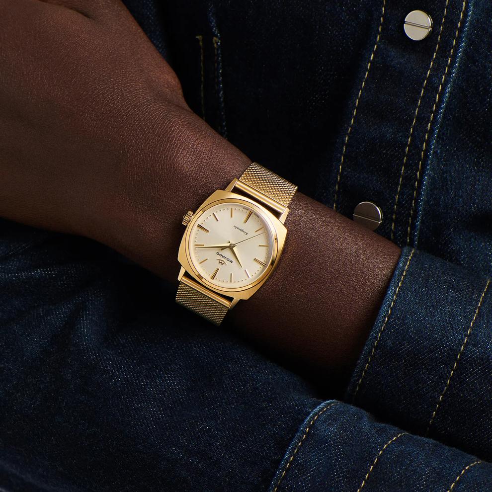 Men's Kingmatic Watch in Yellow Ion-Plated Stainless Steel – Image 4 of 5