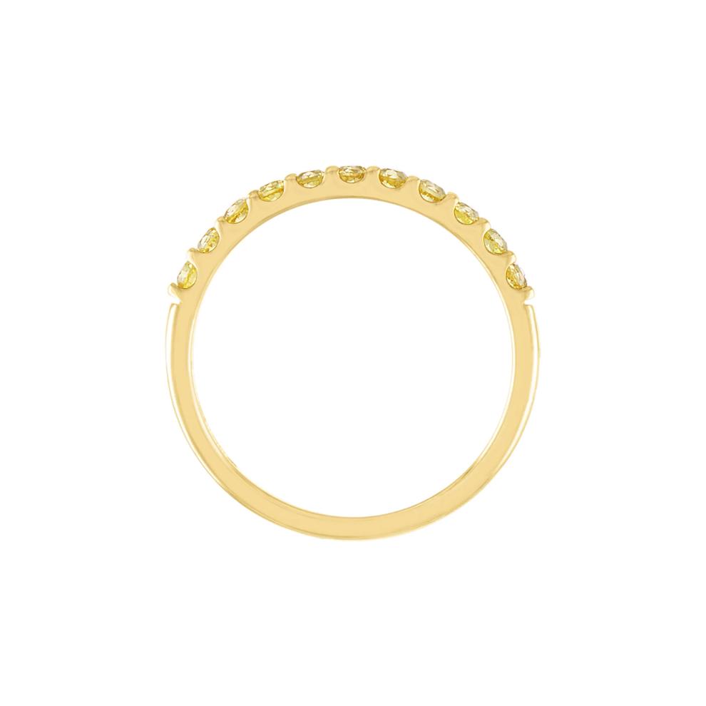Yellow Sapphire Ring in 10K Yellow Gold – Image 2 of 3