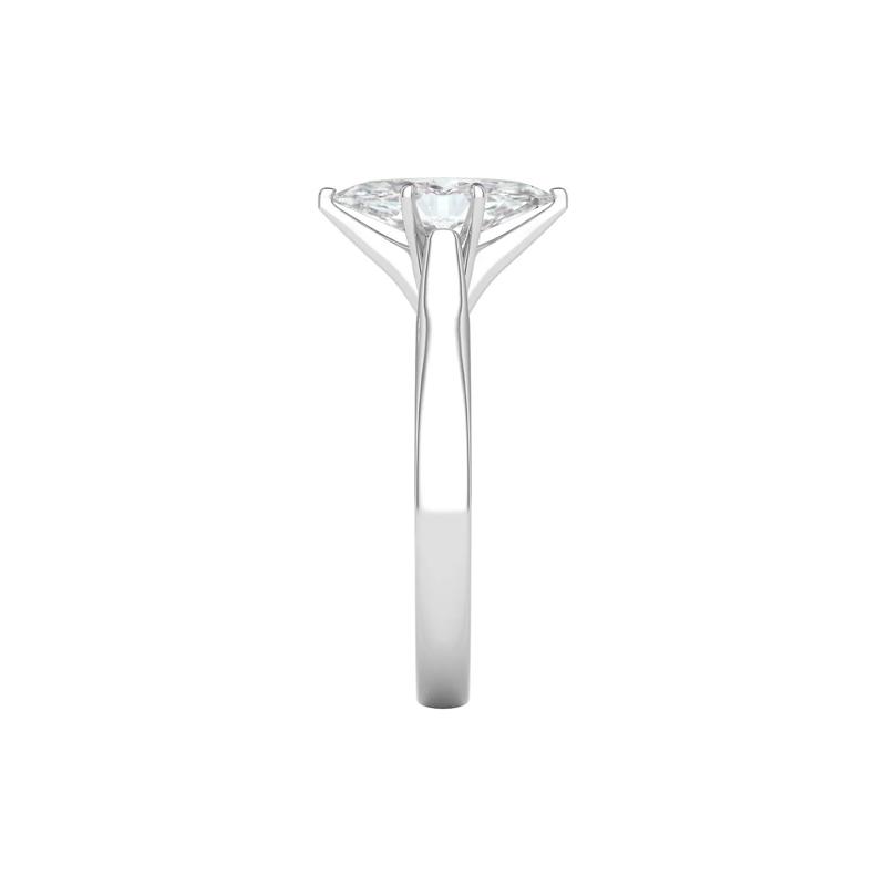 1 ct. tw. Diamond Solitaire Engagement Ring in 14K White Gold – Image 3 of 3