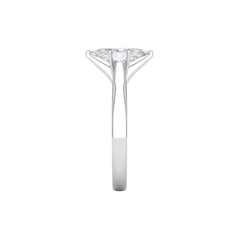 1 ct. tw. Diamond Solitaire Engagement Ring in 14K White Gold – Image 3 of 3