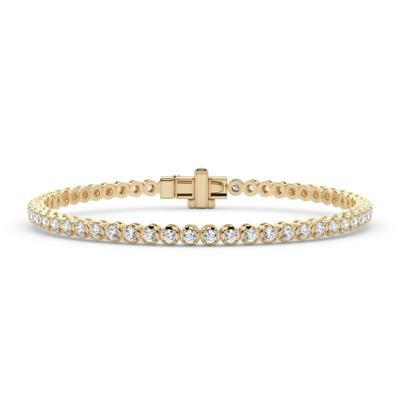 Diamond Tennis Bracelet in 10K Yellow Gold (3 3/8 ct. tw.)