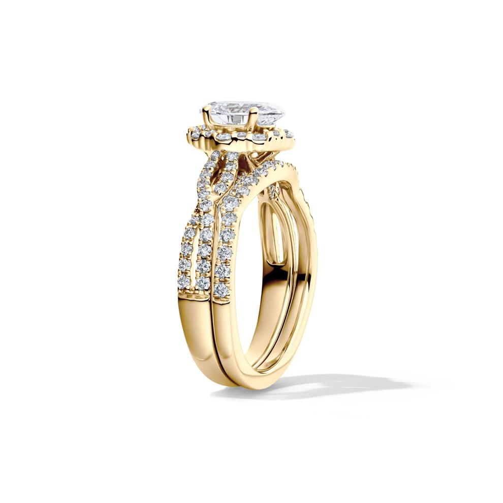 Whitney Lab Grown Diamond Bridal Set in 14K Yellow Gold (1 3/4 ct. tw.) – Image 3 of 6