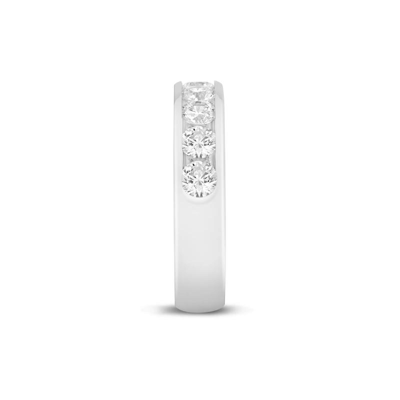 Lab Grown Diamond Channel-Set Band in 14K White Gold &#40;1 1/2 ct. tw.&#41; – Image 3 of 3