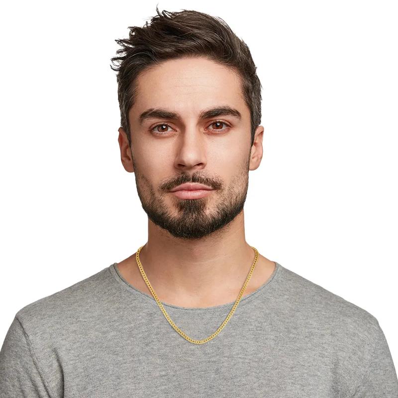 Franco Chain in 14K Yellow Gold, 24&quot; – Image 2 of 3