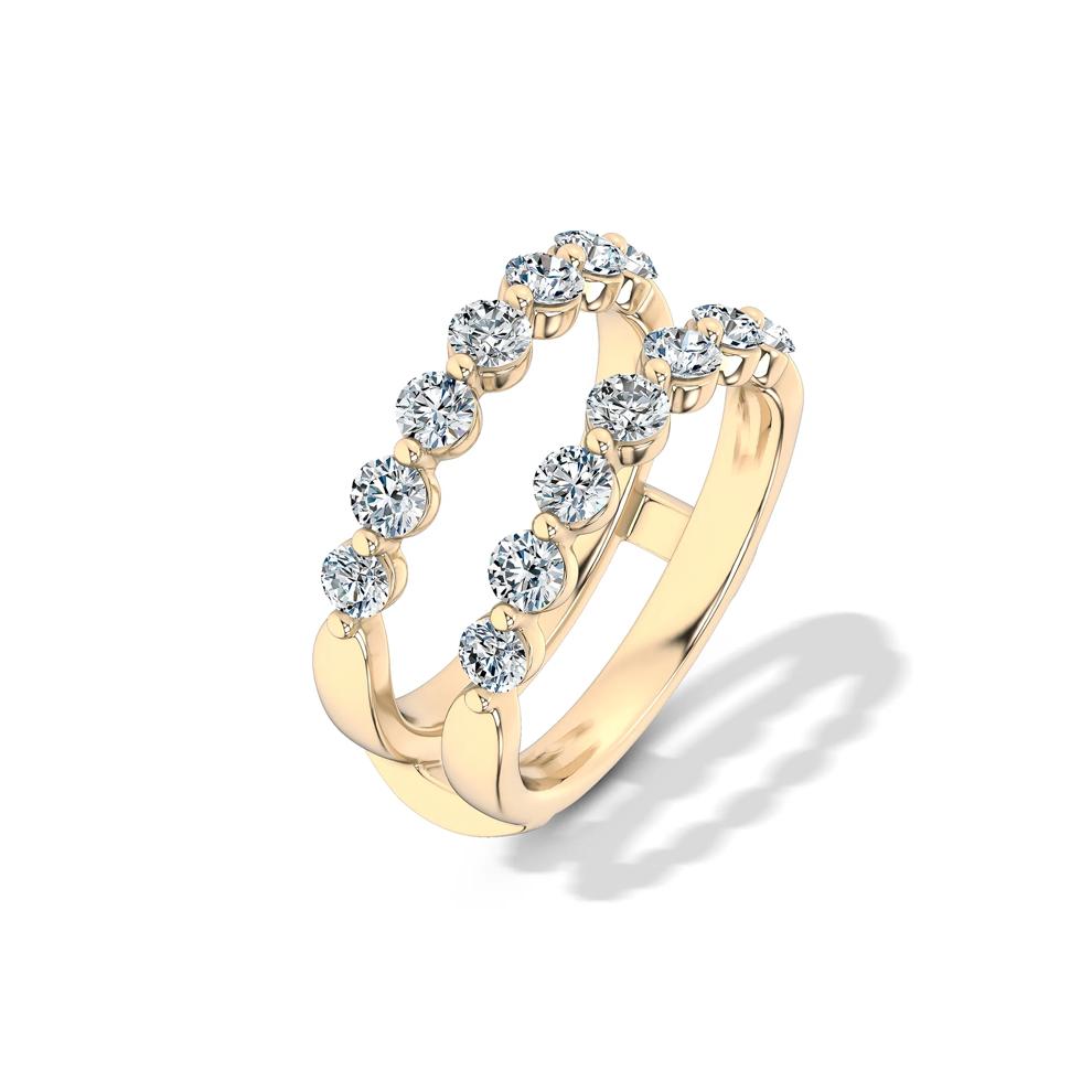 Lab Grown Diamond Ring Enhancer in 14K Yellow Gold (1 1/2 ct. tw.) – Image 4 of 4