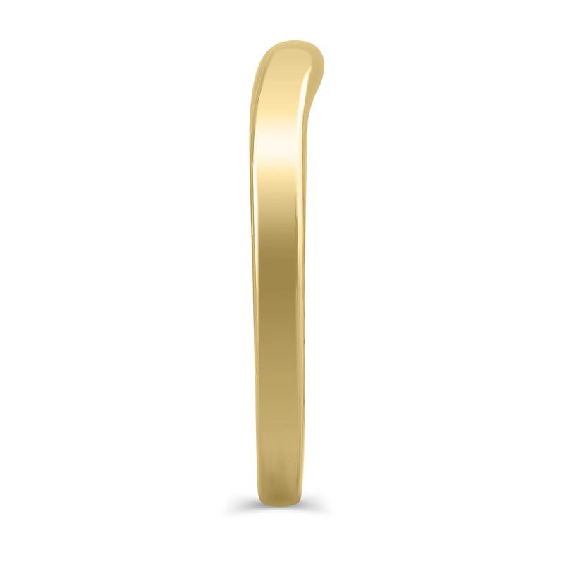 Contour Wedding Band in 14K Yellow Gold – Image 3 of 3