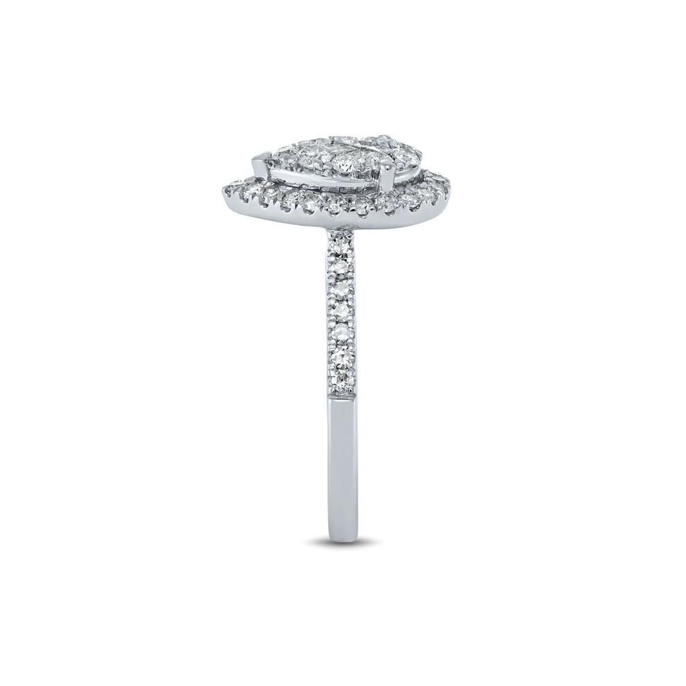 1 ct. tw. Diamond Engagement Ring in 10K White Gold – Image 3 of 3