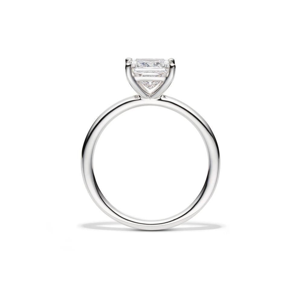 Lab Grown Diamond Princess-Cut Solitaire Engagement Ring in 14k White Gold (1 1/2 ct.) – Image 2 of 4